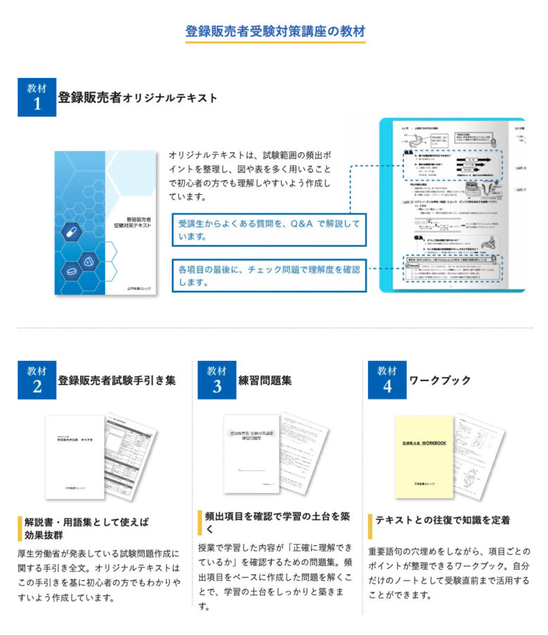 三幸カレッジの教材